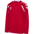 hummel Pullover hmlCORE 2.0 Crew Neck (100% recycled Polyester) red/white Children