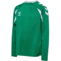 hummel Pullover hmlCORE 2.0 Crew Neck (100% recycled Polyester) green/white children