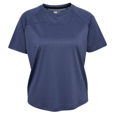 Hummel Training Shirt hmlCOURT Light Weight (breathable, lightweight) indigo blue Ladies