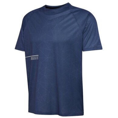Hummel Training Shirt hmlGRAPHIC AOP Light Weight (light, breathable) blue Men's