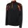 hummel Sport Long Sleeve Shirt hmlCORE 2.0 Half Zip (optimal freedom of movement) black/orange men's