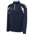 hummel Sport Long Sleeve Shirt hmlCORE 2.0 Half Zip (optimal freedom of movement) navy blue/white men's