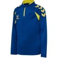 hummel Sport Long Sleeve Shirt hmlCORE 2.0 Half Zip (optimal freedom of movement) blue/yellow boys