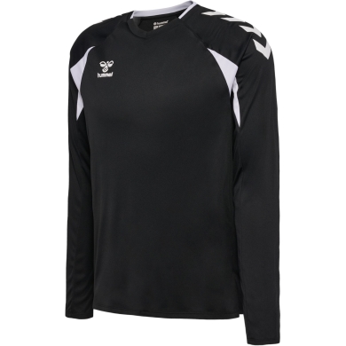 hummel Sport Long Sleeve Shirt hmlCORE 2.0 Jersey (comfortable wearing experience) black/white men's