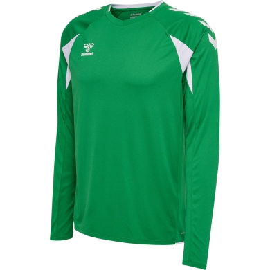 hummel Sport Long Sleeve Shirt hmlCORE 2.0 Jersey (comfortable wearing experience) green/white men's
