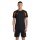 hummel Sport Shirt hmlCORE 2.0 (recycled polyester, optimal freedom of movement) short sleeve black/orange men's