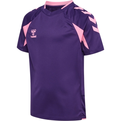 hummel Sport Shirt hmlCORE 2.0 (recycled polyester, optimal freedom of movement) short-sleeved purple/pink boys