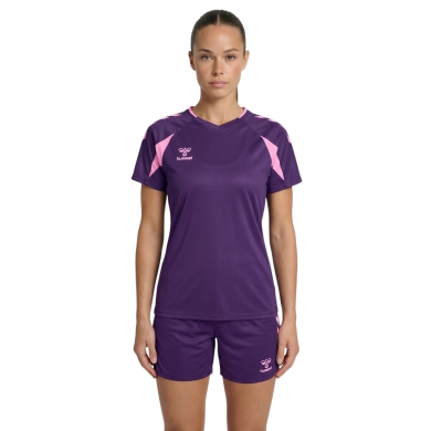 hummel Sport Shirt hmlCORE 2.0 (recycled polyester, optimal freedom of movement) violet/pink ladies