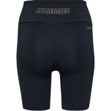 Hummel Sport Tights hmlCOURT Pocket Tights (tight-fitting, maximum wearing comfort) short black ladies