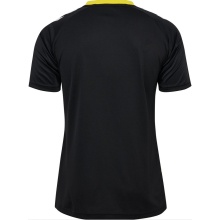 Hummel Sport T-shirt hmlMATCH Triumph Jersey (100% Polyester) black/yellow men's