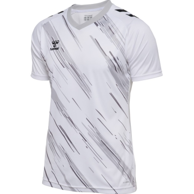 Hummel Sport T-shirt hmlMATCH Triumph Jersey (100% Polyester) white/grey men's