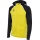 Hummel sports training jacket hmlLEAD 2.0 zip hoodie (high breathability, quick-drying) yellow/black men's