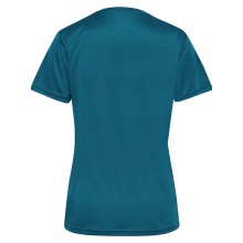Hummel Sports Shirt hmlAUTHENTIC Jersey (100% Polyester) Short Sleeve Coral Blue/Lime Green Ladies
