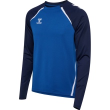 Hummel Sport Long Sleeve Shirt hmlLEAD 2.0 Crew Sweat (breathable) blue/navy blue Men's