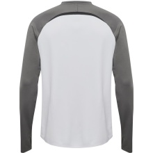 Hummel Sport Long Sleeve Shirt hmlLEAD 2.0 Crew Sweat (breathable) white/grey men's