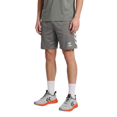 hummel Sport Shorts hmlCORE 2.0 (comfortable fit) short grey/white men's