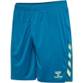 hummel Sport Shorts hmlCORE 2.0 (comfortable fit) short blue/lime green men's