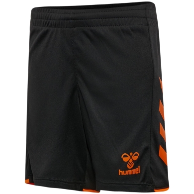 hummel Sport Shorts hmlCORE 2.0 (comfortable fit) black/orange children