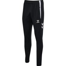 hummel Sport Trousers hmlLEAD 2.0 Training Pant (recycled polyester, with zip pockets) long black men's