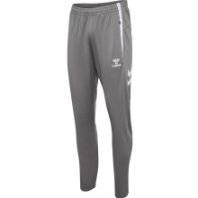 hummel Sports Trousers hmlLEAD 2.0 Training Pant (recycled polyester, with zip pockets) long grey men's