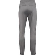 hummel Sports Trousers hmlLEAD 2.0 Training Pant (recycled polyester, with zip pockets) long grey men's
