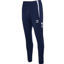 hummel Sport Trousers hmlLEAD 2.0 Training Pant (recycled polyester, with zip pockets) long navy blue men's
