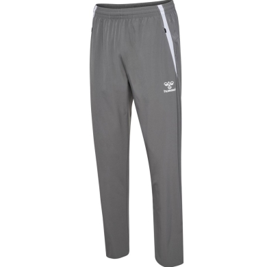 Hummel Sports Trousers hmlLEAD 2.0 Woven Pant (recycled Polyester, breathable) long grey Men's