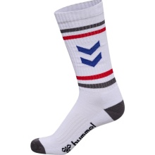 Hummel Sports Socks Chevron High Crew Retro White/Black - 3 Pairs
