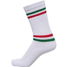 Hummel Sports Socks Chevron High Crew Retro White/Colourful - 3 Pairs