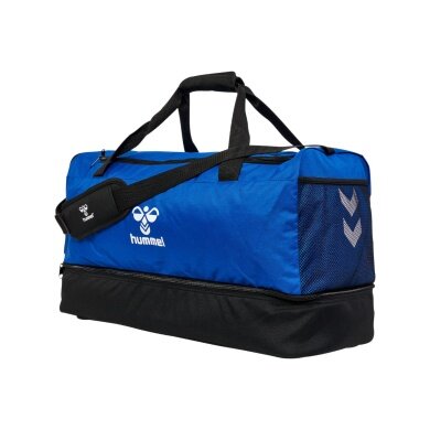Hummel Sports Bag hmlCORE 2.0 Sports Bag with Bottom Compartment (Size S) blue/black