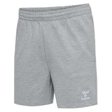 hummel Leisure Pants hmlGO 2.0 Sweatshorts (Organic Cotton) short grey Women
