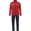 hummel Training Suit hmlPROMO Poly (Jacket and Trousers) Red/Navy Men