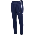 hummel Training Trousers hmlLEAD 2.0 Track Pant (recycled Polyester, with zip pockets) long navy blue men's