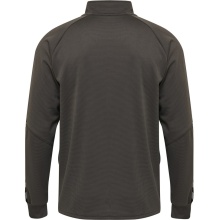 hummel Sport training jacket hmlAUTHENTIC Poly Zip (knitted polyester, with zip pockets) asphalt grey children