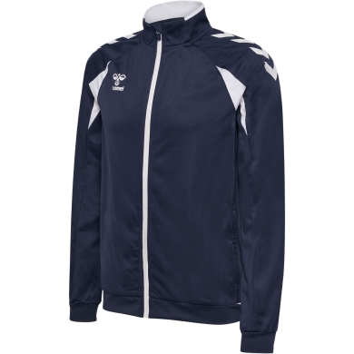 hummel Training Jacket hmlCORE 2.0 Track Zip (100% recycled Polyester) navy blue/white Men's