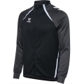 Hummel Training Jacket hmlLEAD 2.0 Track Zip (high breathability) black/asphalt grey men's