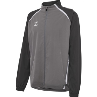 Hummel Training Jacket hmlLEAD 2.0 Woven Full Zip (recycled Polyester) steel grey/asphalt grey Men's