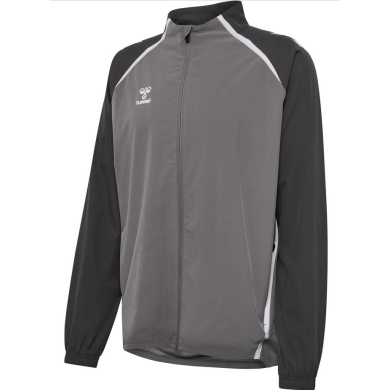 Hummel Training Jacket hmlLEAD 2.0 Woven Full Zip (recycled Polyester) steel grey/asphalt grey Men's