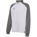 Hummel Training Jacket hmlLEAD 2.0 Woven Full Zip (recycled Polyester) white/steel grey Men's