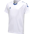 hummel Sport T-shirt hmlCORE XK Poly Jersey (robust double knit) Short sleeve white/blue Kids