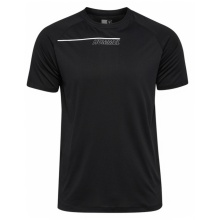 Hummel Sport T-shirt hmlCOURT Light Weight (breathable, quick-drying) black/light grey men's