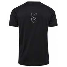 Hummel Sport T-shirt hmlCOURT Light Weight (breathable, quick-drying) black/light grey men's