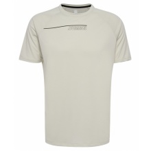 Hummel Sport T-shirt hmlCOURT Light Weight (breathable, quick-drying) beige men's