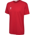 hummel Sport/Leisure T-shirt hmlGO 2.0 (Organic Cotton, Classic Design) Short Sleeve Red Men's