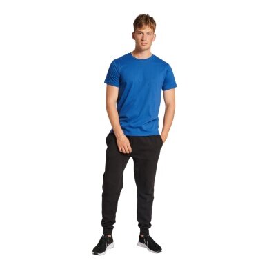 Hummel Leisure T-shirt hmlRED Basic (Cotton) Short Sleeve Blue Men's