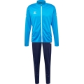 hummel Training Suit hmlPROMO (Jacket and Trousers) light blue/navy blue Men's