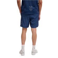 Hummel Sports Shorts hmlCOURT AOP Pocket Shorts (breathable, quick-drying) short navy blue men's