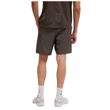 Hummel Sports Shorts hmlCOURT AOP Pocket Shorts (breathable, quick-drying) short coffee brown men's