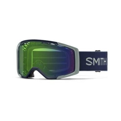 Smith Rhythm MTB Cycling Glasses (ChromaPop Anti-Fog Lens) midnight navy blue/sage green - 1 pair of glasses