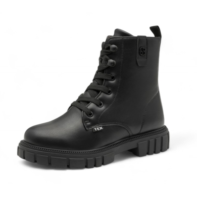 s.Oliver Winter Boots 5-45297-45 Tex Membrane (side zip, Soft Foam) black girls